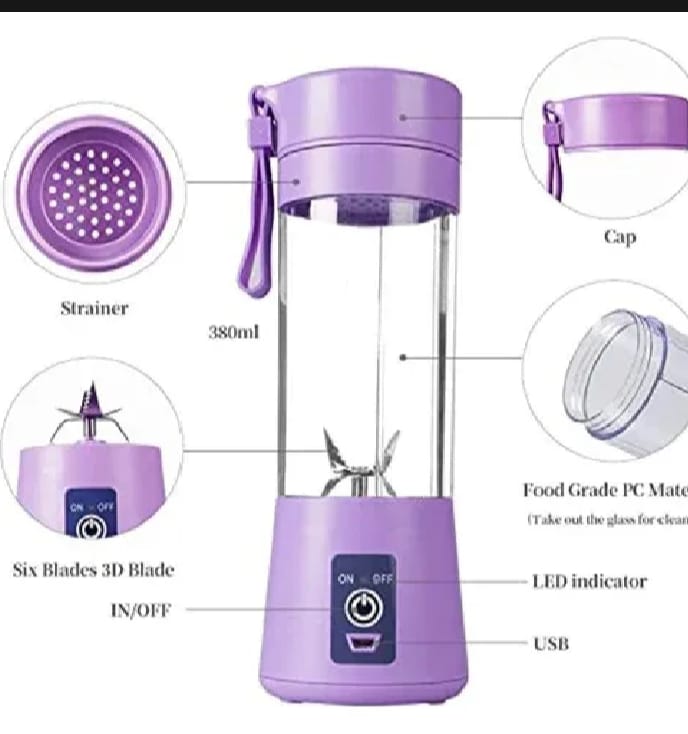 Portable Blender For Shakes and Smoothies, juice,380ml,