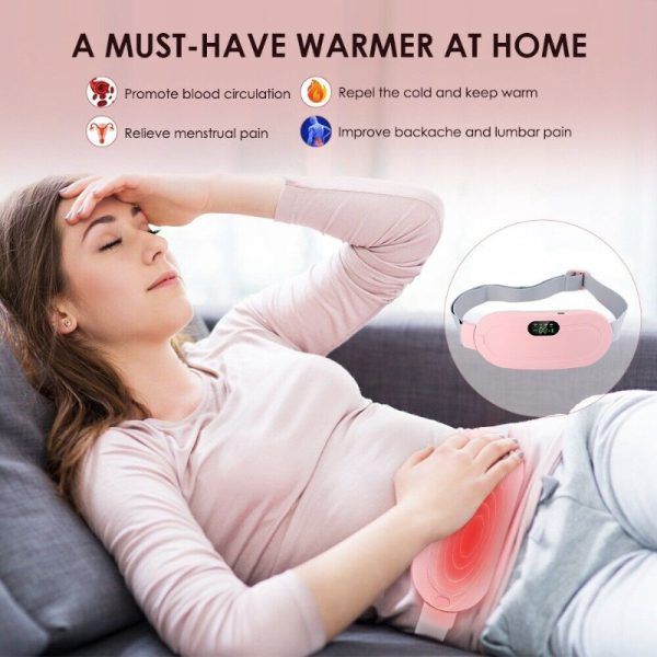 Digital Period Heating Pad & Vibrating Belt