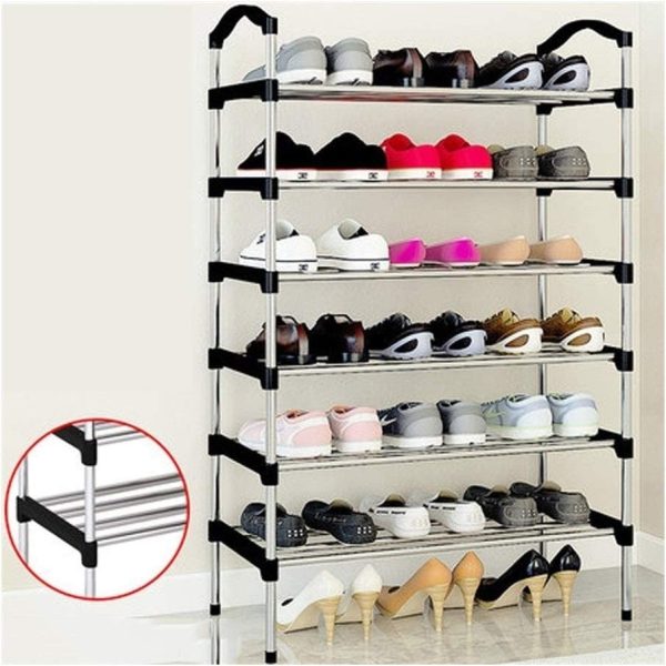 Multipurpose Premium Design Shoe Rack | Non-Breakable Floor Standing Shoes Organizer