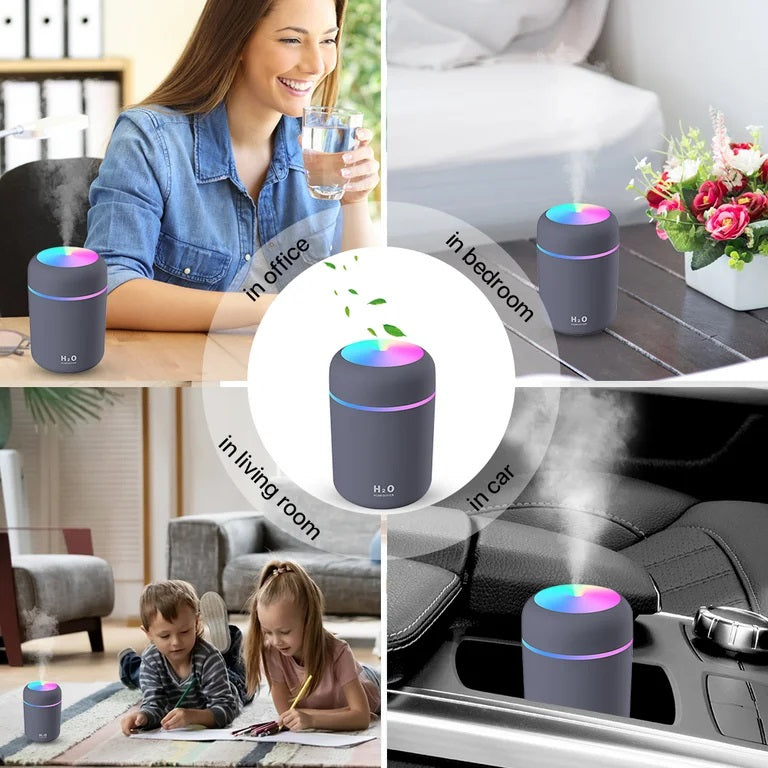 Mini USB air humidifier for bedroom