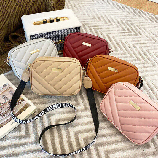 Leather Handbag for Girls, Casual Crossbody and Shoulder Bag