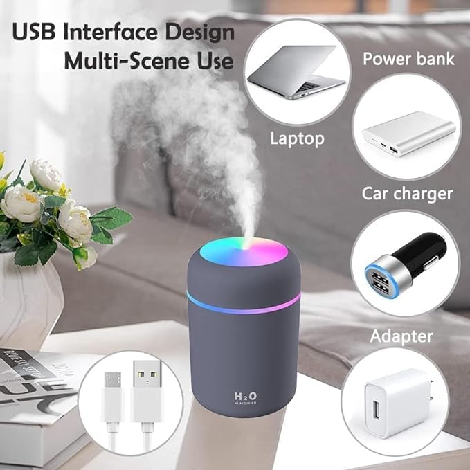 Mini USB air humidifier for bedroom