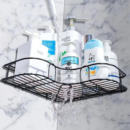 Metal Corner Rack For Bathroom & Kitchen | Bathroom Metal Shelf Organizer | Storage Rack